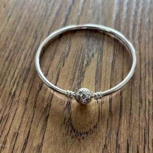 Pandora Silver Bangle